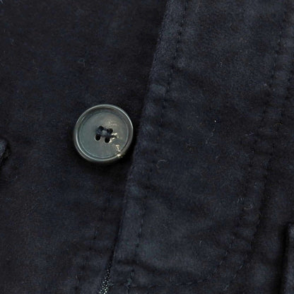 【中古】カパルビオ CAPALBIO コットン ハンティングジャケット ネイビー【 48 】【 状態ランクC 】【 メンズ 】