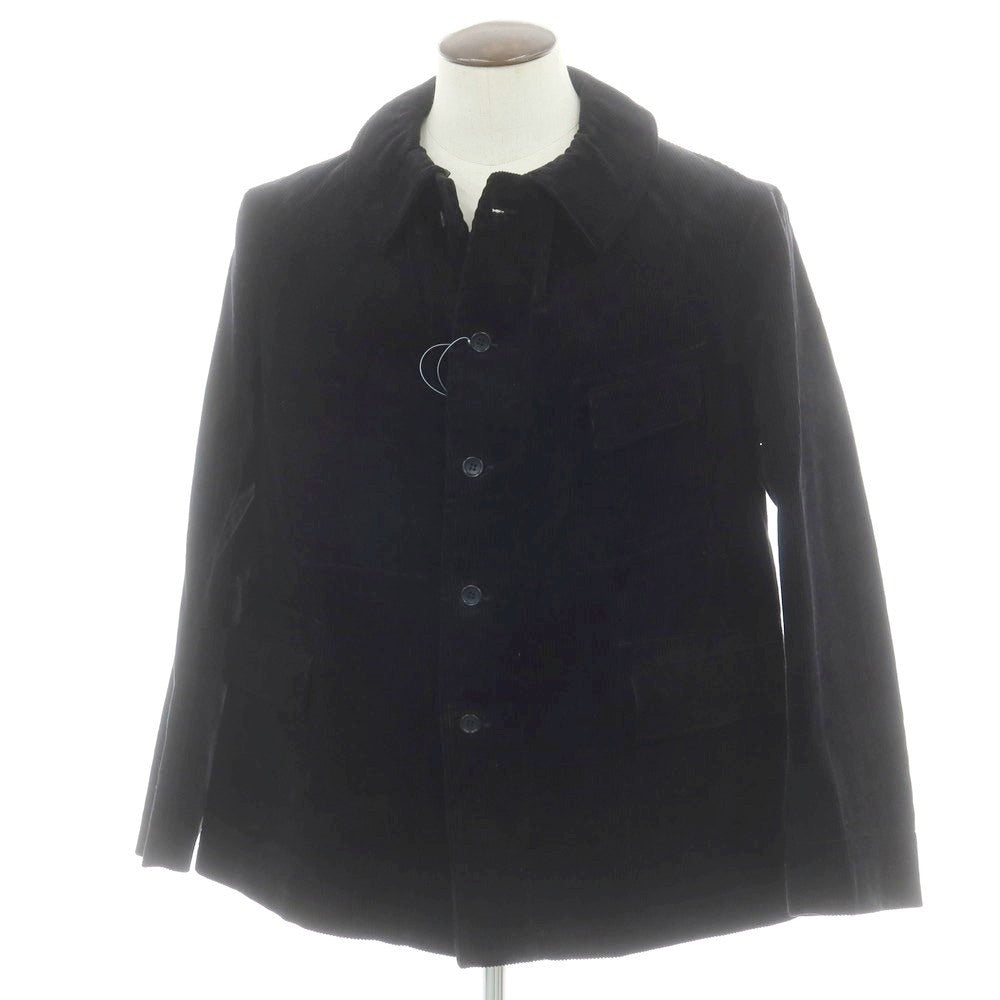 【中古】アナトミカ ANATOMICA コットンコーデュロイ ワークジャケット ブラック【 4 】【 状態ランクB 】【 メンズ 】