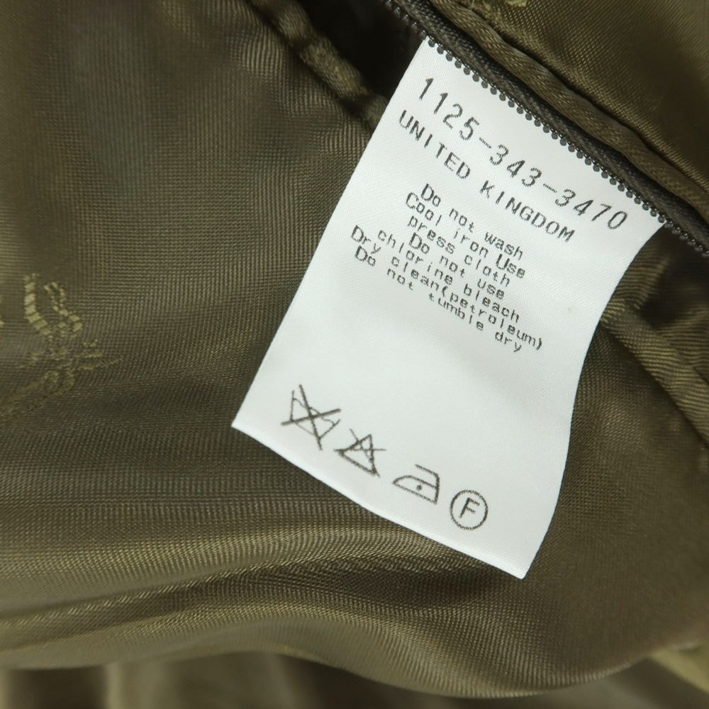 【中古】クリサリス CHRYSALIS ウール チェック ハンティングジャケット ライトオリーブカーキ【 XL 】【 状態ランクB 】【 メンズ 】