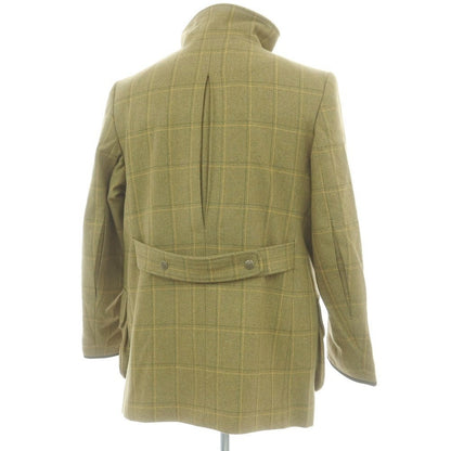 【中古】クリサリス CHRYSALIS ウール チェック ハンティングジャケット ライトオリーブカーキ【 XL 】【 状態ランクB 】【 メンズ 】