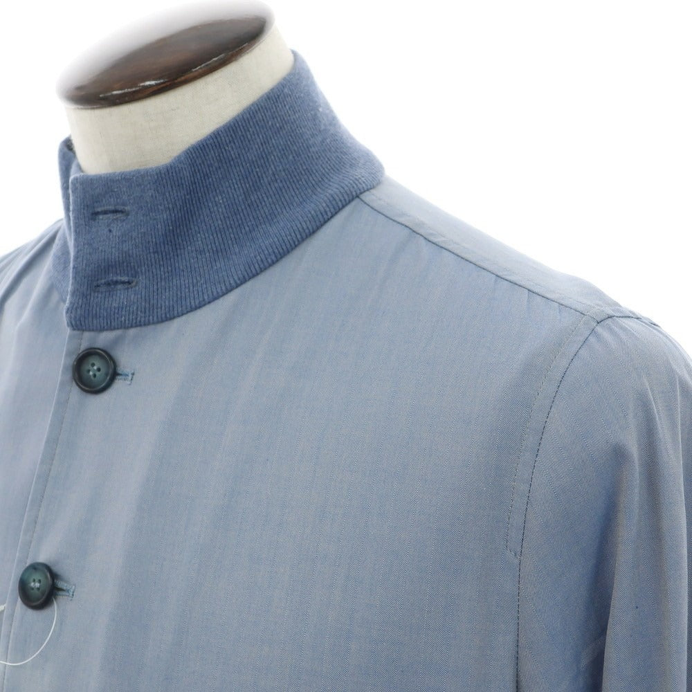 【中古】ヴァルスタリーノ VALSTARINO コットン バルスタリーノブルゾン ブルー【 50 】【 状態ランクB 】【 メンズ 】