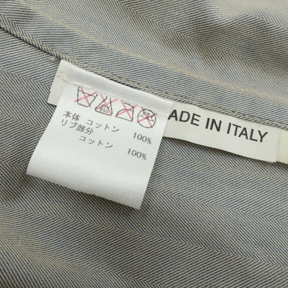【中古】ヴァルスタリーノ VALSTARINO コットン バルスタリーノブルゾン ブルー【 50 】【 状態ランクB 】【 メンズ 】