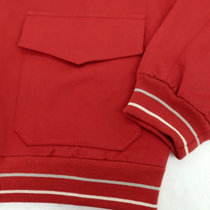 【中古】ダンヒル Dunhill コットンリネン ドリズラージャケット スイングトップ レッド【 M 】【 状態ランクB 】【 メンズ 】
