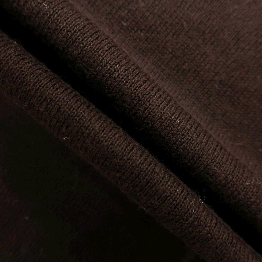 [Used] [Unused] CRUCIANI High Gauge Cotton Skipper Short Sleeve Polo Knit Dark Brown [48] [Condition Rank S] [Men&