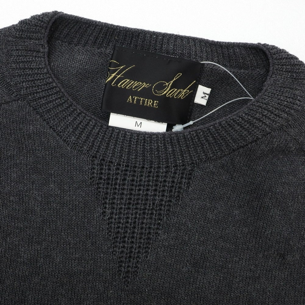 [Used] HAVERSACK High Gauge Cotton Pullover Knit Charcoal [M] [Condition Rank B] [Men&