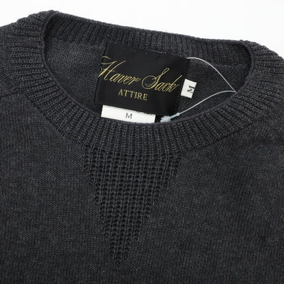 [Used] HAVERSACK High Gauge Cotton Pullover Knit Charcoal [M] [Condition Rank B] [Men&