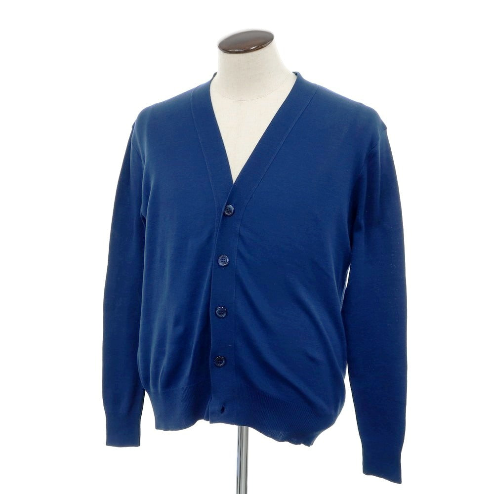[Used] Letroyes High Gauge Cotton Knit Cardigan Dark Blue [5] [Condition Rank A] [Men&