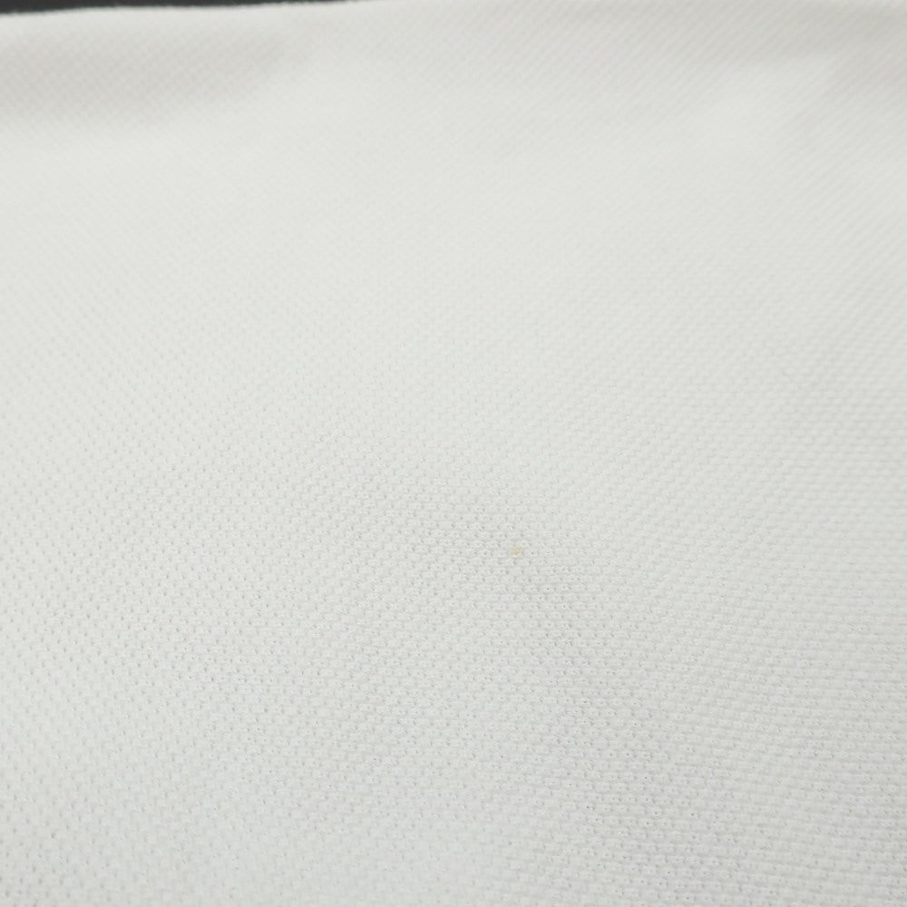 [Used] Loro Piana Cotton Short Sleeve Polo Shirt White [L] [Condition Rank B] [Men&