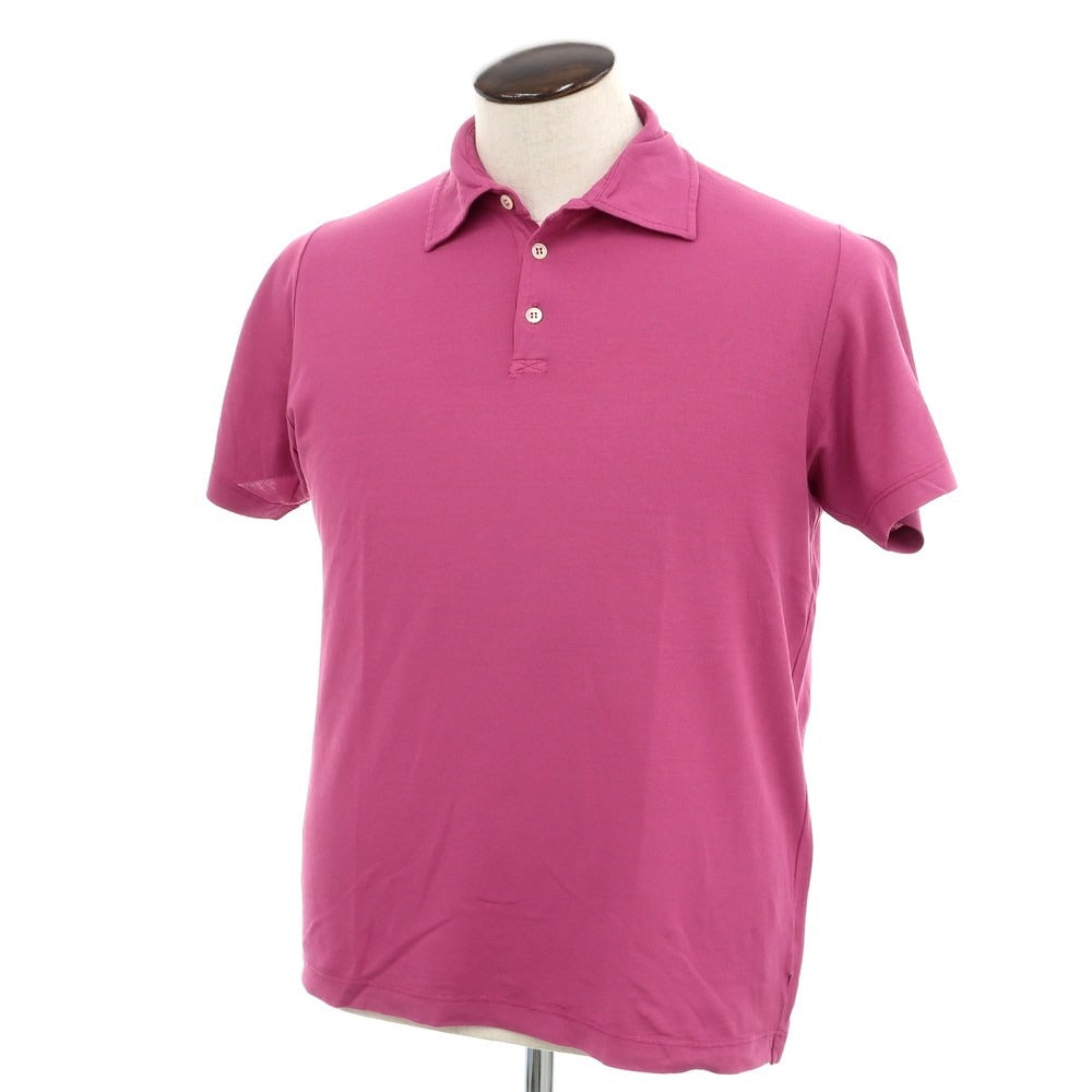 [Used] ZANONE Ice Cotton Short Sleeve Polo Shirt Pink Purple [50] [Condition Rank B] [Men&