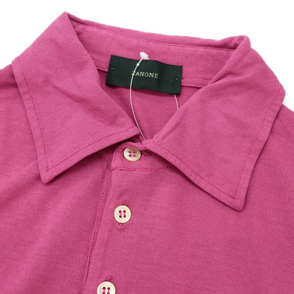 [Used] ZANONE Ice Cotton Short Sleeve Polo Shirt Pink Purple [50] [Condition Rank B] [Men&
