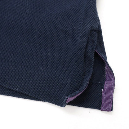 [Used] Ralph Lauren Purple Label Ralph Lauren Collection Purple Label Cotton Short Sleeve Polo Shirt Navy [M] [Condition Rank B] [Men&