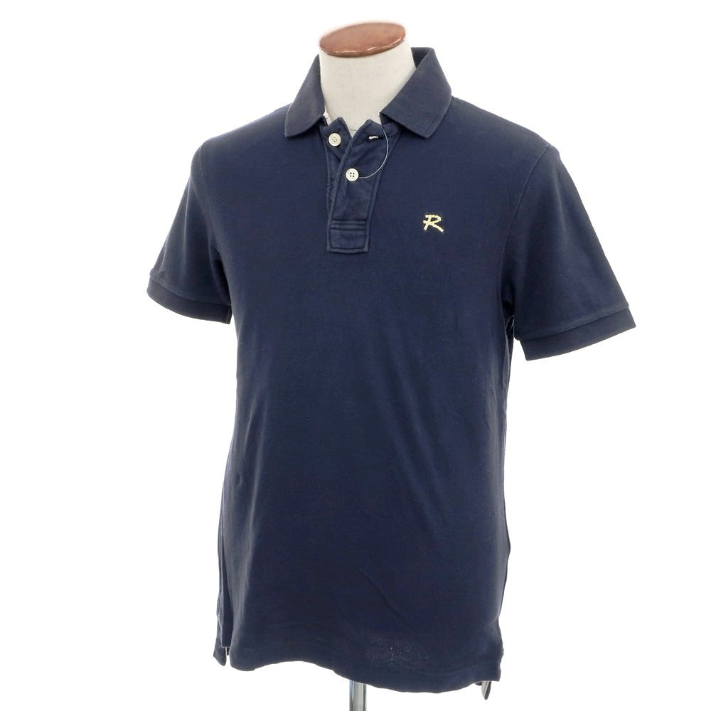 [Used] Rule Number 925 RUEHL No.925 Cotton Short Sleeve Polo Shirt Navy [M] [Condition Rank C] [Men&