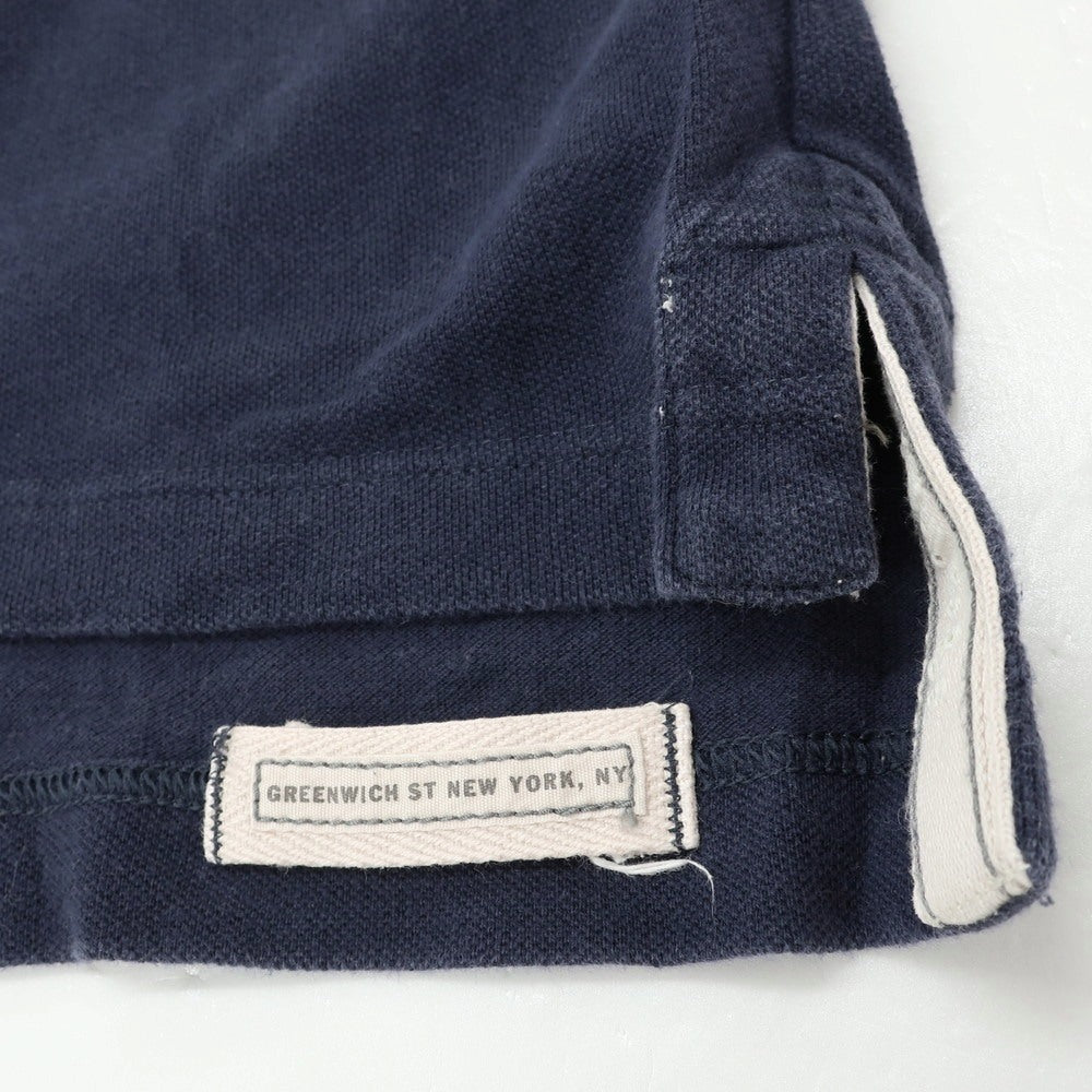 [Used] Rule Number 925 RUEHL No.925 Cotton Short Sleeve Polo Shirt Navy [M] [Condition Rank C] [Men&