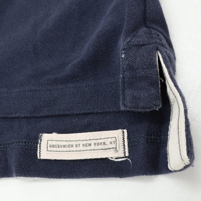 [Used] Rule Number 925 RUEHL No.925 Cotton Short Sleeve Polo Shirt Navy [M] [Condition Rank C] [Men&