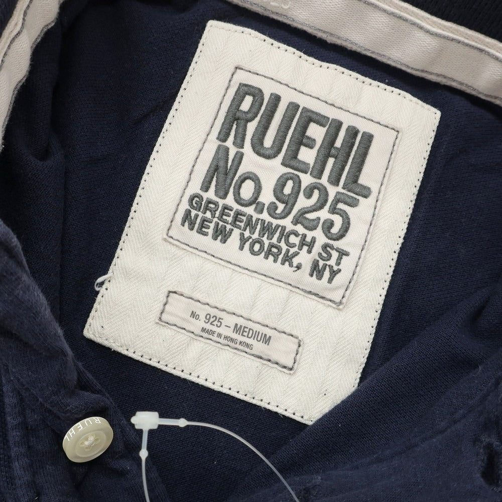 [Used] Rule Number 925 RUEHL No.925 Cotton Short Sleeve Polo Shirt Navy [M] [Condition Rank C] [Men&
