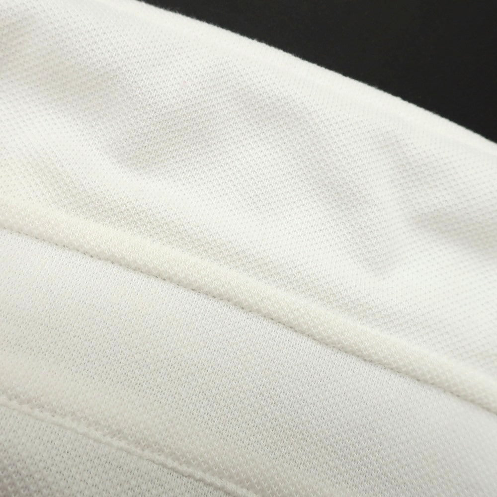[Used] GUY ROVER Cotton Pique Short Sleeve Polo Shirt White [L] [Condition Rank B] [Men&