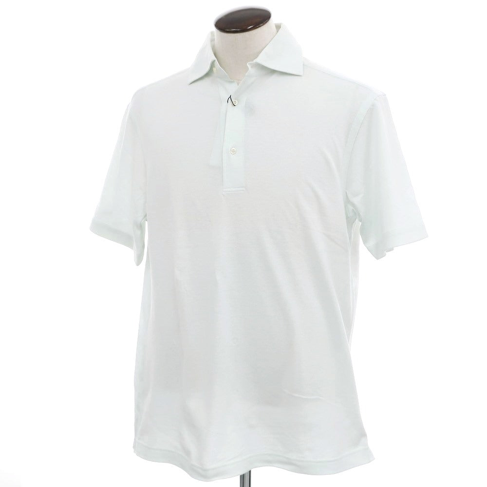 [Used] GUY ROVER Cotton Pique Short Sleeve Polo Shirt Ice Green [L] [Condition Rank D] [Men&