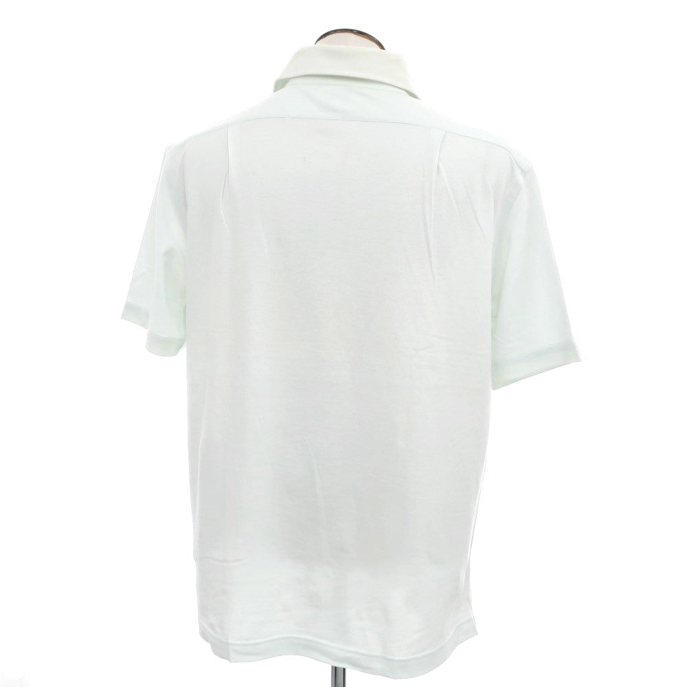 [Used] GUY ROVER Cotton Pique Short Sleeve Polo Shirt Ice Green [L] [Condition Rank D] [Men&