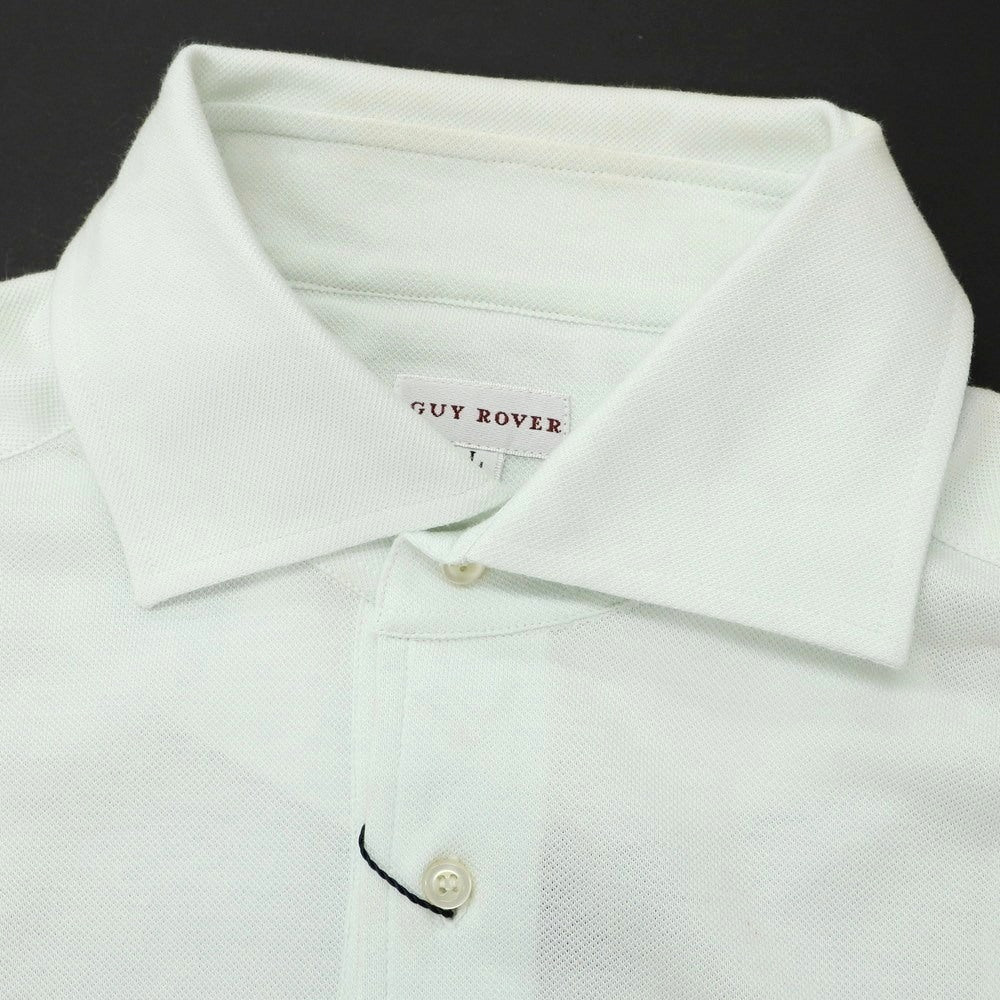 [Used] GUY ROVER Cotton Pique Short Sleeve Polo Shirt Ice Green [L] [Condition Rank D] [Men&