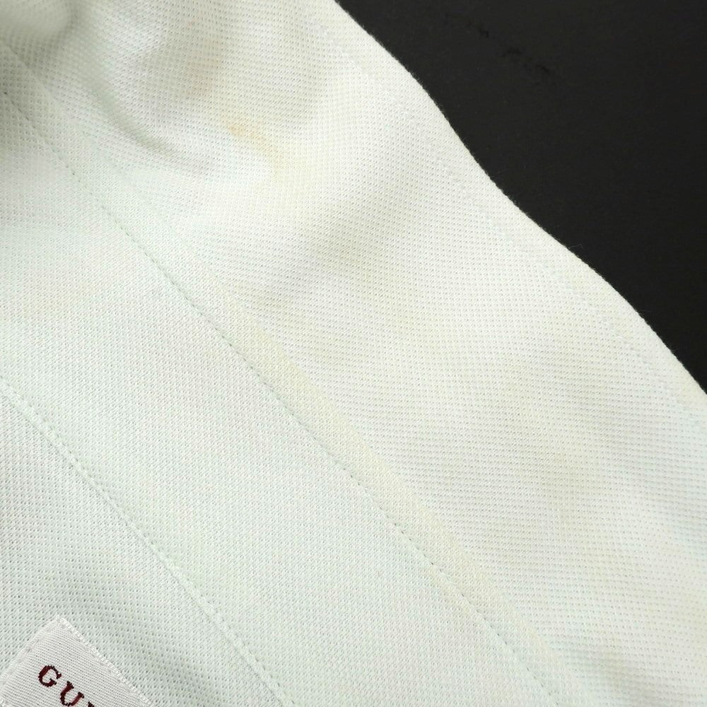 [Used] GUY ROVER Cotton Pique Short Sleeve Polo Shirt Ice Green [L] [Condition Rank D] [Men&