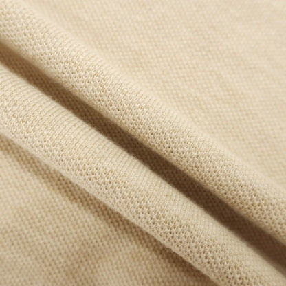 [Used] [Unused] GUY ROVER UNITED ARROWS special order cotton pique button-down collar short-sleeve polo shirt beige [L] [Condition rank S] [Men&