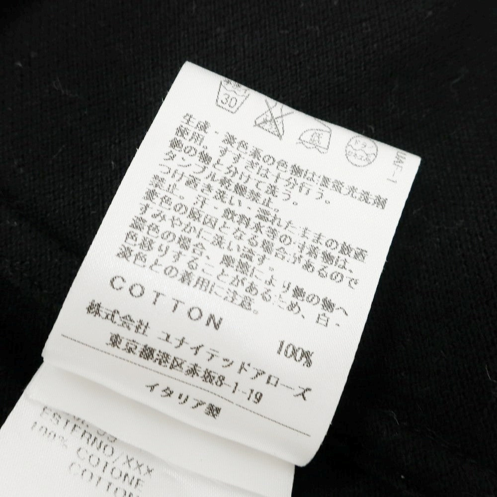 [Used] GUY ROVER UNITED ARROWS special order cotton pique button-down collar long sleeve polo shirt black [L] [Condition rank B] [Men&