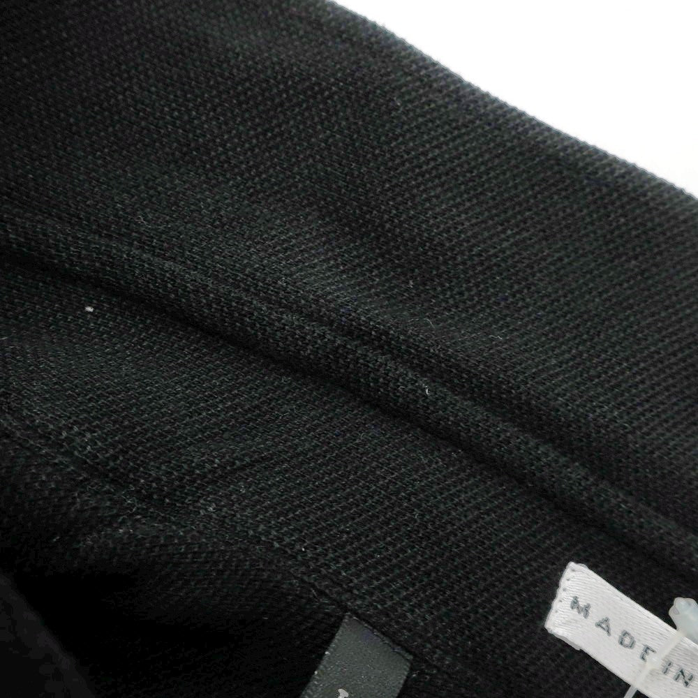[Used] GUY ROVER UNITED ARROWS special order cotton pique button-down collar long sleeve polo shirt black [L] [Condition rank B] [Men&