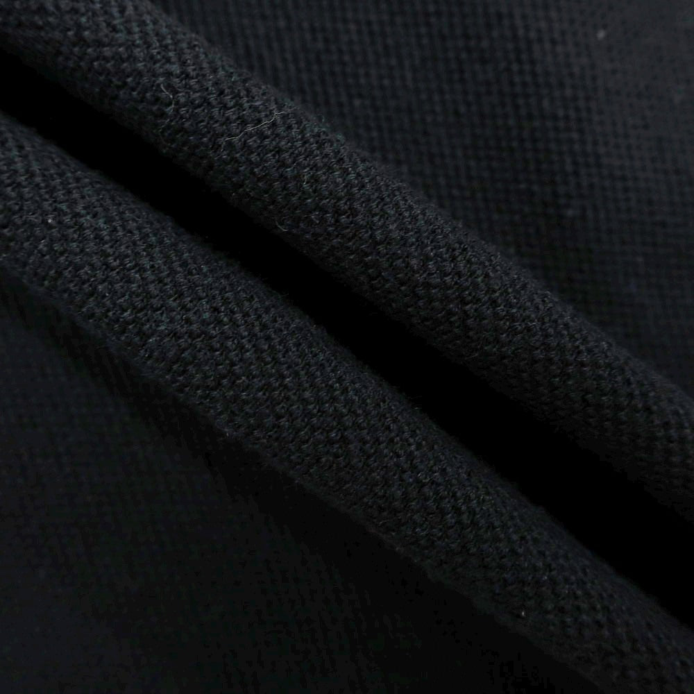 [Used] GUY ROVER SHIPS special order cotton button-down collar short-sleeve polo shirt black [L] [Condition rank B] [Men&