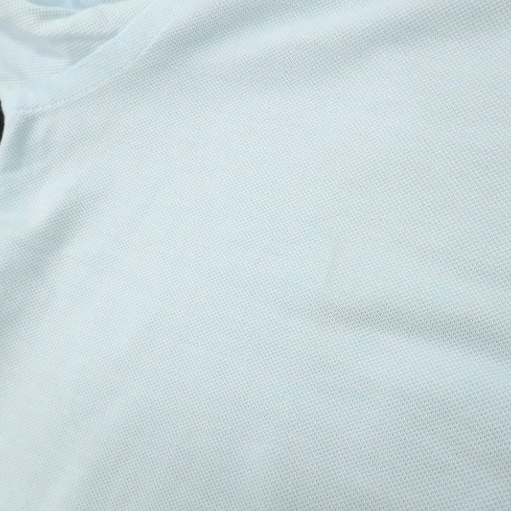 [Used] GUY ROVER Cotton Pique Long Sleeve Polo Shirt Ice Blue [L] [Condition Rank B] [Men&
