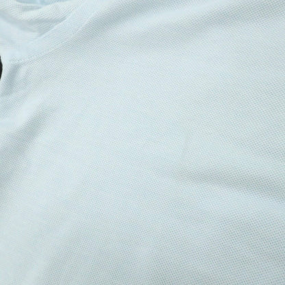 [Used] GUY ROVER Cotton Pique Long Sleeve Polo Shirt Ice Blue [L] [Condition Rank B] [Men&