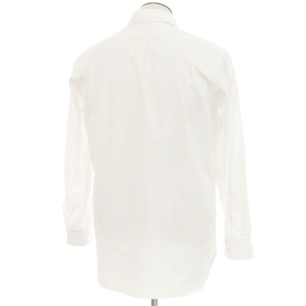 [Used] CHARVET Broad Cotton Round Collar Dress Shirt White [42] [Condition Rank A] [Men&