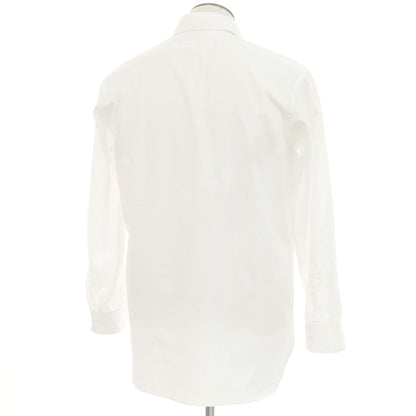 [Used] CHARVET Broad Cotton Round Collar Dress Shirt White [42] [Condition Rank A] [Men&