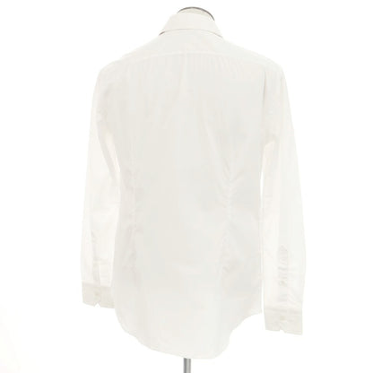 [Used] Salvatore Piccolo Broad Cotton Dress Shirt White [42] [Condition Rank A] [Men&
