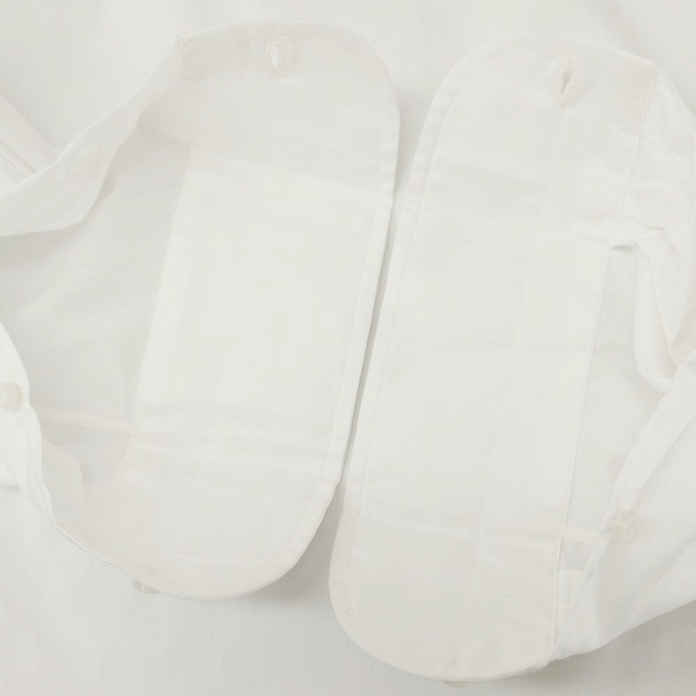 [Used] ISAIA Broad Cotton Dress Shirt Off White [42] [Condition Rank A] [Men&