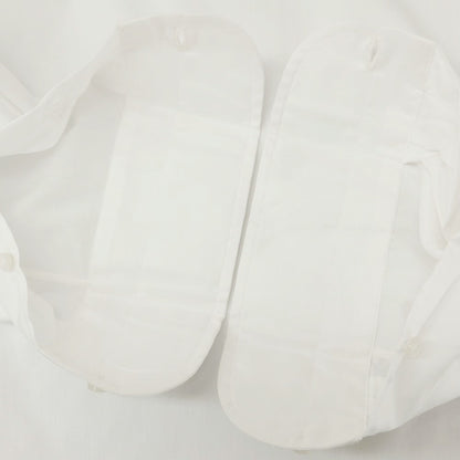 [Used] ISAIA Broad Cotton Dress Shirt Off White [42] [Condition Rank A] [Men&