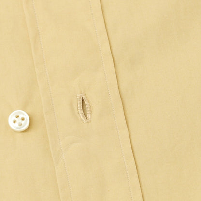 [Used] Luigi Borrelli Broad Cotton Button-Down Shirt Orange Yellow [41] [Condition Rank C] [Men&