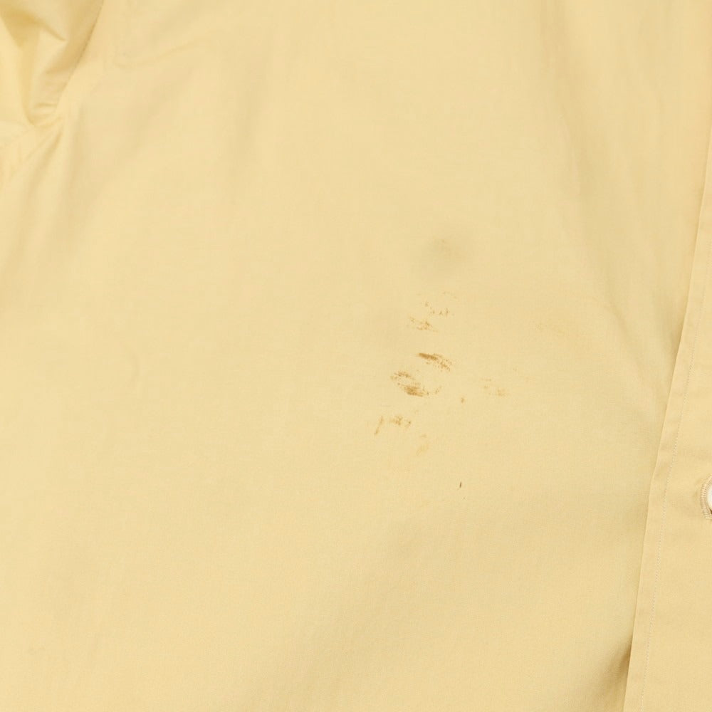 [Used] Luigi Borrelli Broad Cotton Button-Down Shirt Orange Yellow [41] [Condition Rank C] [Men&
