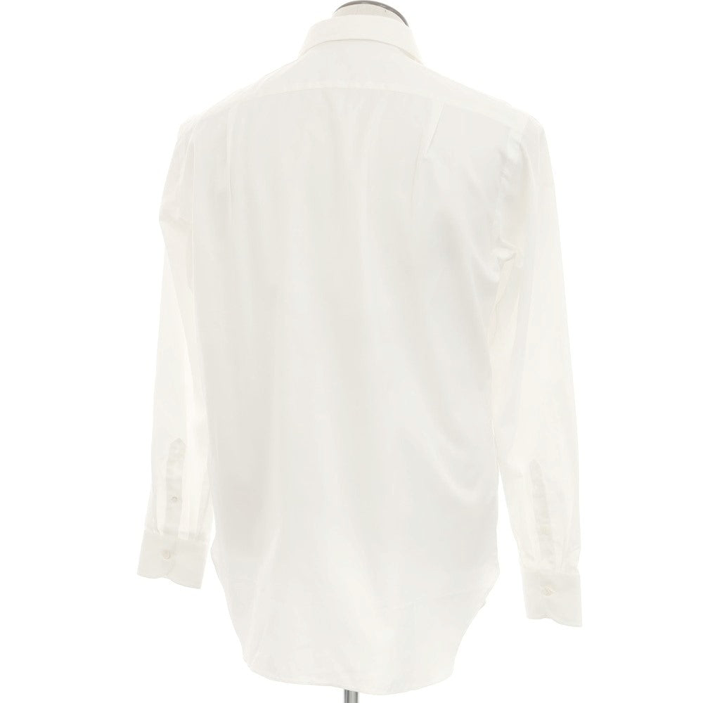 [Used] Luigi Borrelli WILLIAM Twill Cotton Dress Shirt White [42] [Condition Rank A] [Men&