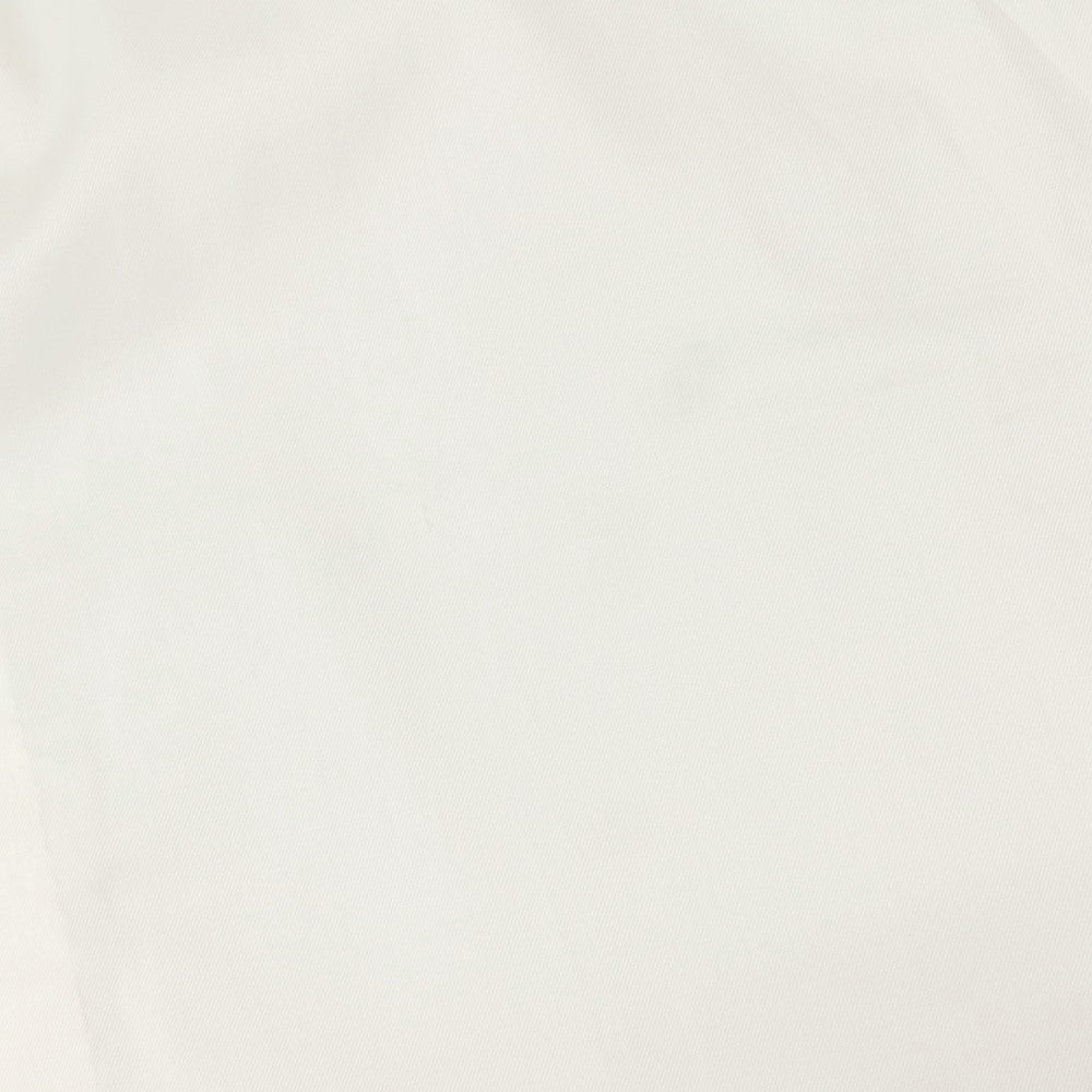 [Used] Luigi Borrelli WILLIAM Twill Cotton Dress Shirt White [42] [Condition Rank A] [Men&