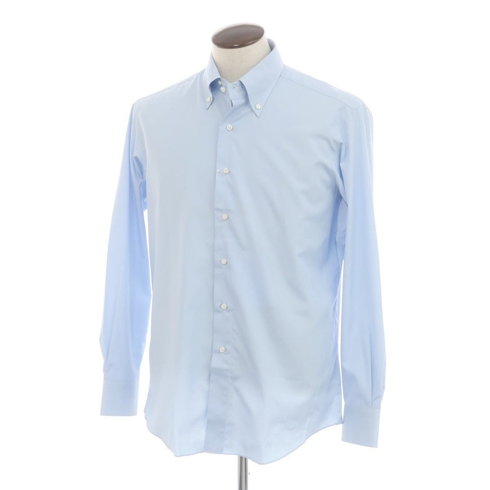[Used] Sartoria Pirozzi Cotton Button-down Dress Shirt Light Blue [42] [Condition Rank A] [Men&
