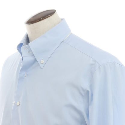 [Used] Sartoria Pirozzi Cotton Button-down Dress Shirt Light Blue [42] [Condition Rank A] [Men&