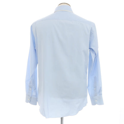 [Used] Sartoria Pirozzi Cotton Button-down Dress Shirt Light Blue [42] [Condition Rank A] [Men&