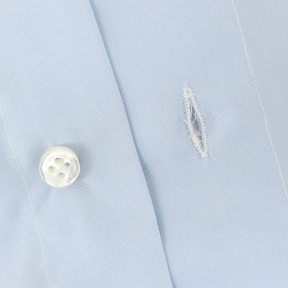 [Used] Sartoria Pirozzi Cotton Button-down Dress Shirt Light Blue [42] [Condition Rank A] [Men&
