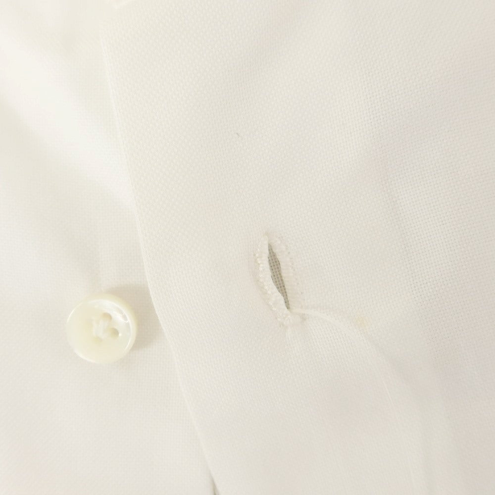 [Used] Franco Minucci Cotton Button-down Dress Shirt White [43] [Condition Rank B] [Men&