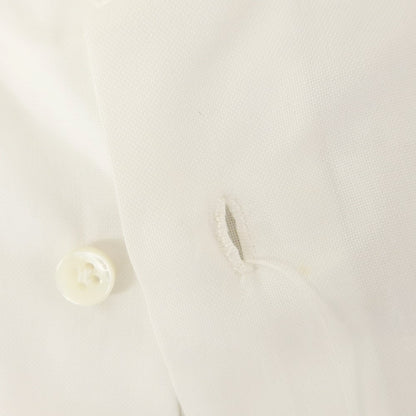 [Used] Franco Minucci Cotton Button-down Dress Shirt White [43] [Condition Rank B] [Men&