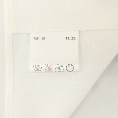 [Used] Franco Minucci Cotton Button-down Dress Shirt White [43] [Condition Rank B] [Men&