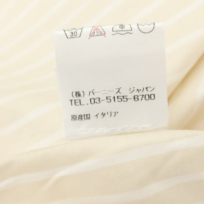 [Used] Barneys New York BARNEYS NEWYORK Cotton Striped Regular Collar Dress Shirt Beige x White [42] [Condition Rank B] [Men&