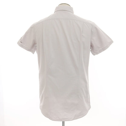 【中古】カラー kolor コットン ボタンダウン 半袖シャツ ライトグレー【 5 】【 状態ランクB 】【 メンズ 】