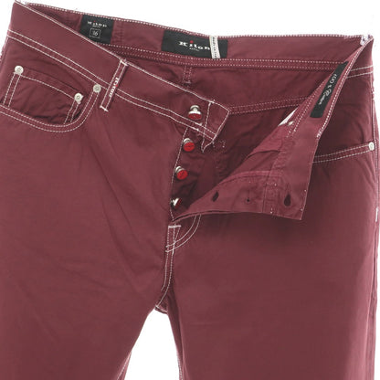 [Used] Kiton Cotton 5 Pocket Pants Wine [36] [Condition Rank C] [Men&