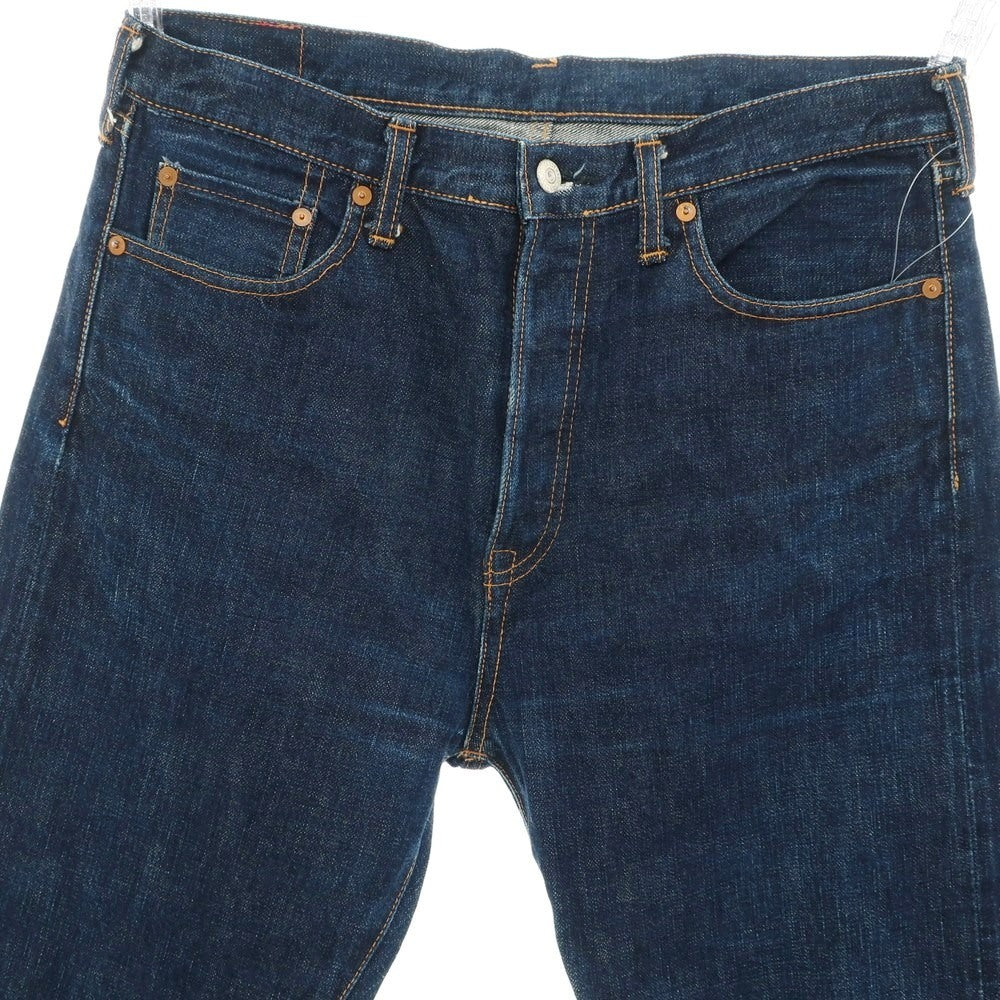 【中古】ジルサンダー JIL SANDER コットン ジーンズ デニムパンツ ネイビーインディゴ【 表記なし(L位) 】【 状態ランクC 】【 メンズ 】
